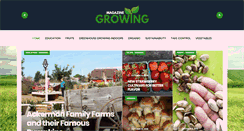 Desktop Screenshot of growingmagazine.com